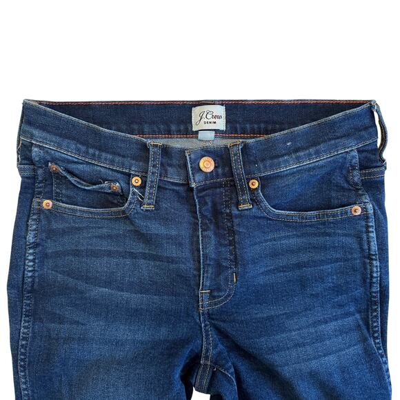 J.Crew Re-Imagined Vintage Straight Leg Jeans Size 26P (2) Like New - Picture 4 of 10